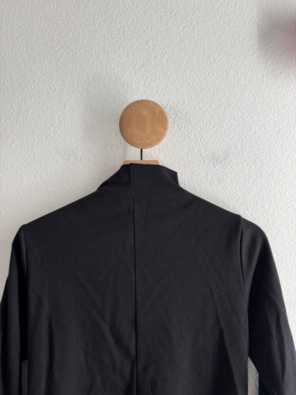 Matthildur Art to Wear Lagenlook Black Zip Up Jacket - Picture 4 of 9